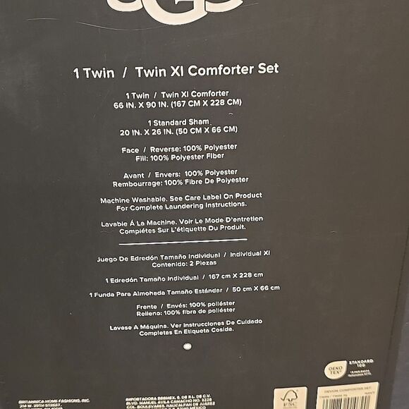 Ugg Devon Twin/Twin XL Comforter Set - Picture 8 of 8